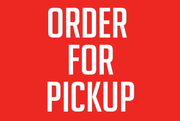 Place your pickup order online!
